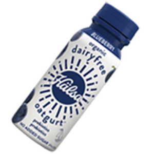 Halsa Organic Blueberry Oatgurt With Probiotics - No Added Sugar, oat milk, oat yogurt, oatgurt, organic, halsa, 100% clean