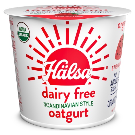 Boost immunity with Hälsa Strawberry Organic Oatmilk Yogurt