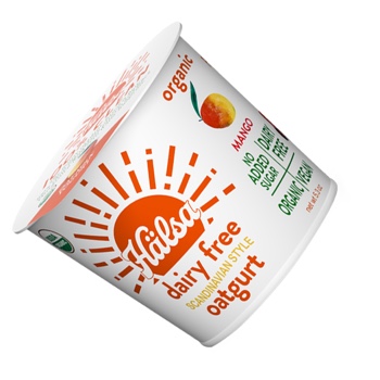 Hälsa Probiotic Mango Oatmilk yogurt