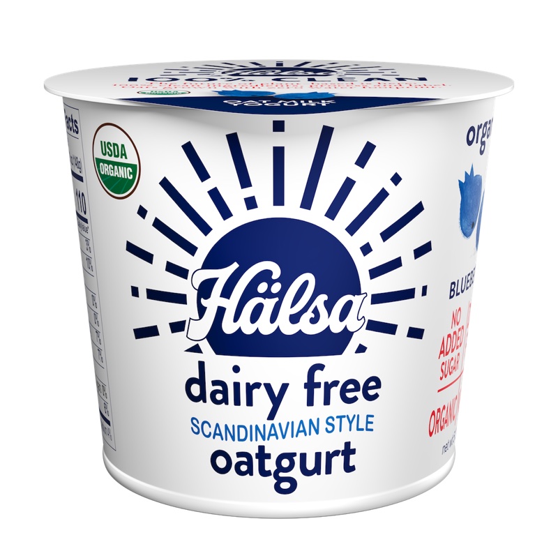 Hälsa Organic Blueberry Oatmilk Yogurt 5.3 oz