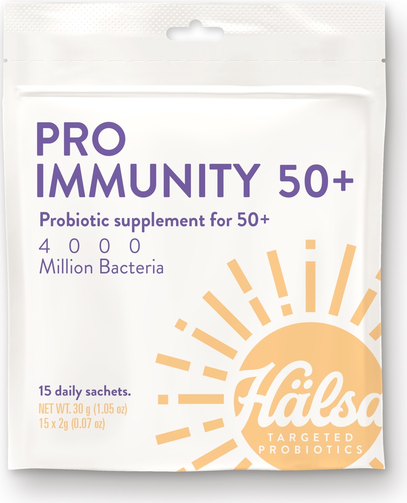 Hälsa Pro Immunity 50+  Probiotic supplement for 50+